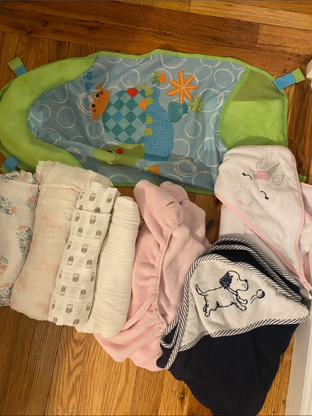 Infant bundle Muslim wraps and 2 bath towels